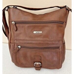 Brown Multi-sac Bag Medium Size Crossbody Bag Hobo